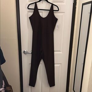 NWT Old Navy Brown Jumpsuit